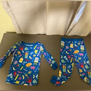 Little Sleepies Make and Create 12-18 months 2-Piece PJ set